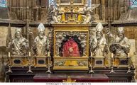 20. Stříbrná poprsí sv. Václava, sv. Vojtěcha, sv. Cyrila a sv. Víta.jpg